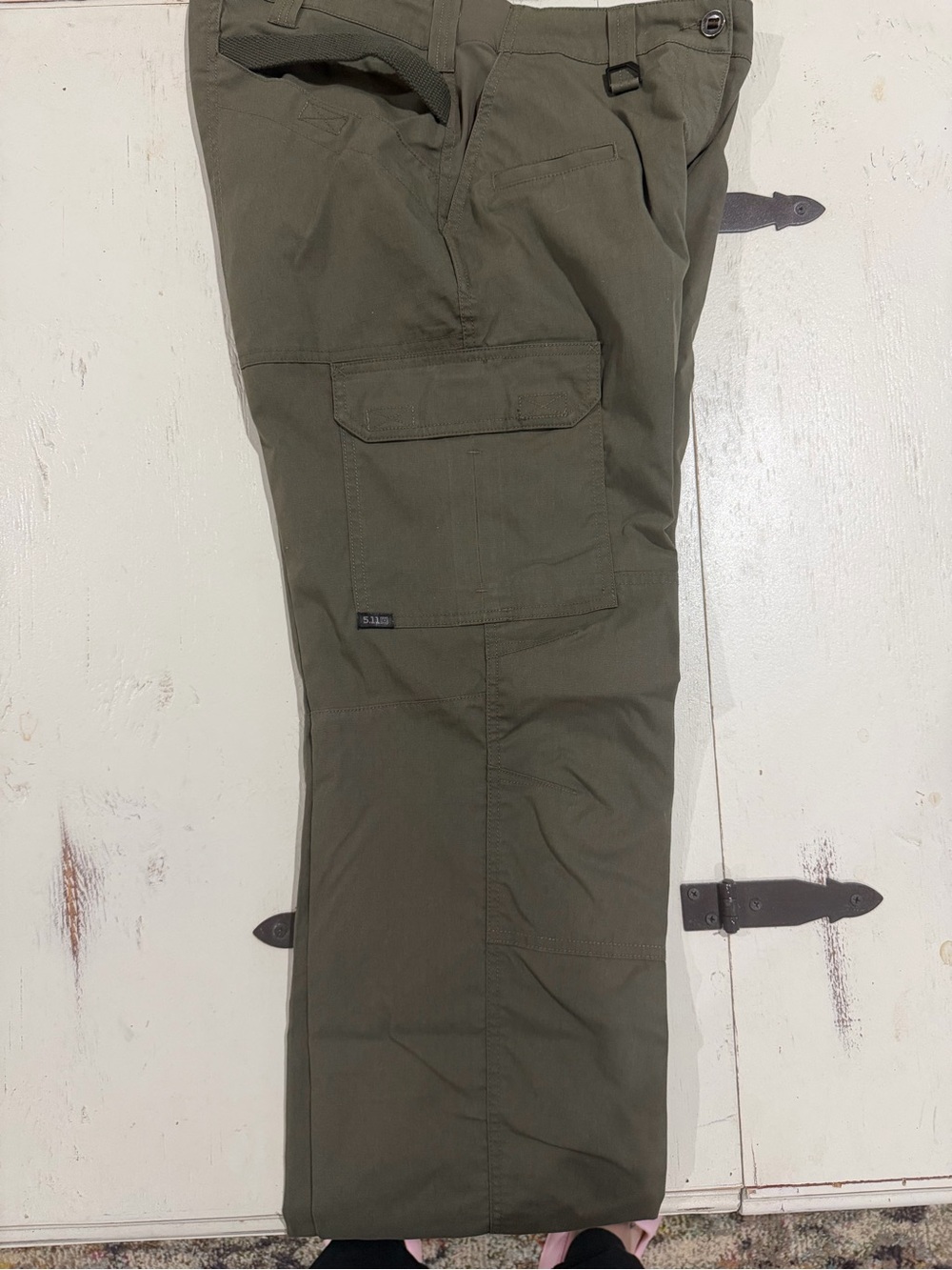 Women 511 Rip Stop Olive Cargo Pants — Durable Utility Trousers